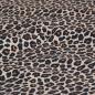 Preview: Baumwollstoff Motivdruck Leo Animalprint braun beige